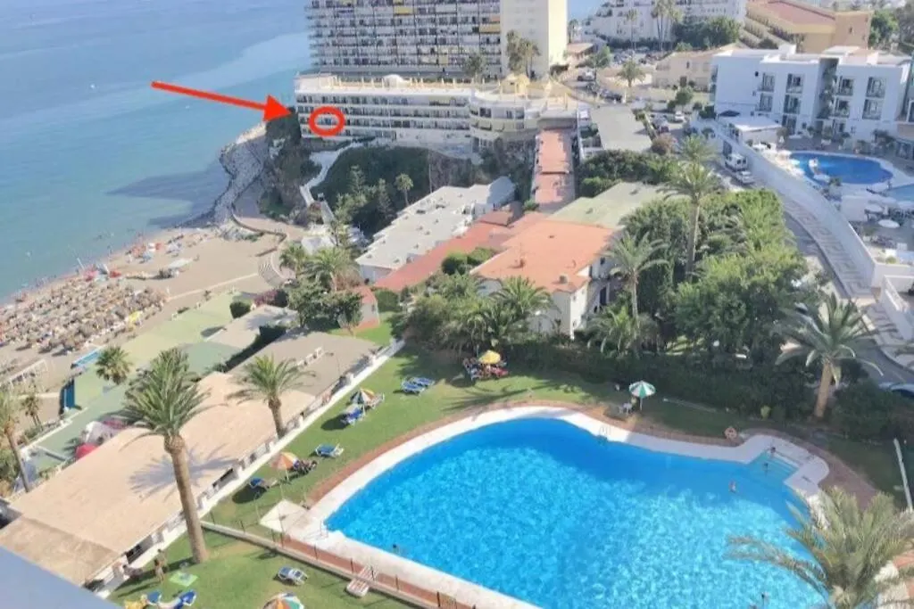 Amazing Frontline Sea Views Studio Apartment Castillo Del Vigia Torremolinos